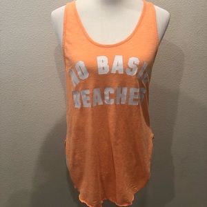 PINK victoria secret Tank Top Orange Size XSmall